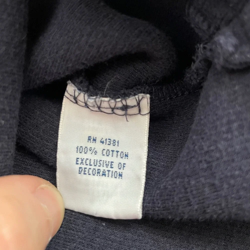 Polo Ralph Lauren Quarter‎ Zip Mens XL Navy Blue Cotton Pullover Sweater Preppy